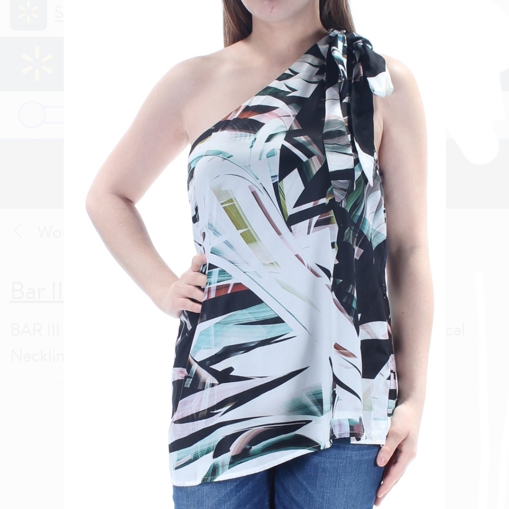 NWT Bar III Asymmetrical on strap tank - XL